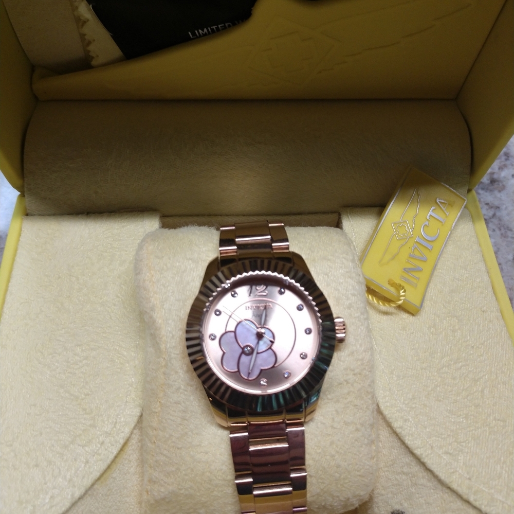 Invicta Women's Rose Gold Watch